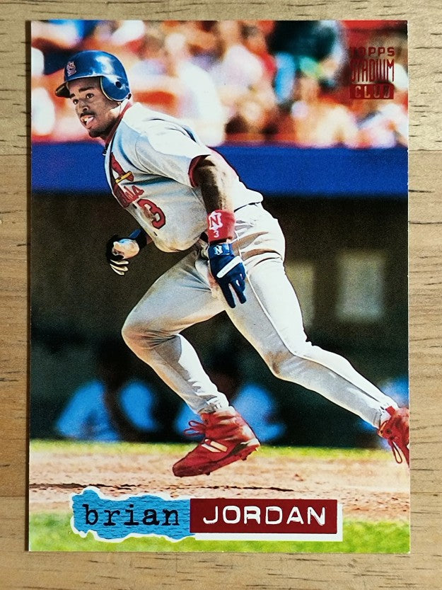 1994 Stadium Club #63 Brian Jordan