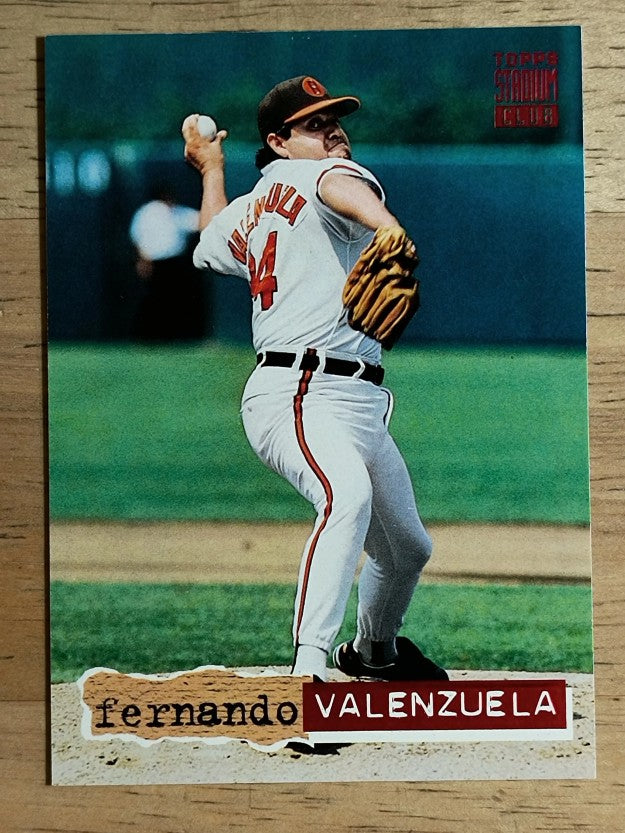 1994 Stadium Club #69 Fernando Valenzuela