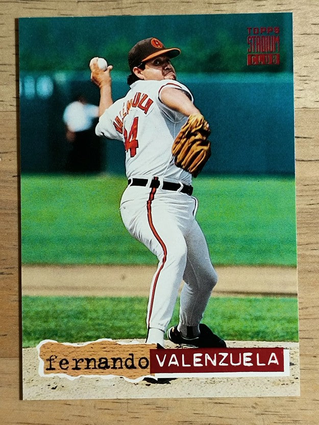 1994 Stadium Club #69 Fernando Valenzuela