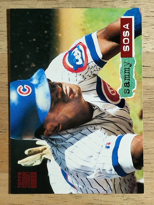 1994 Stadium Club #80 Sammy Sosa