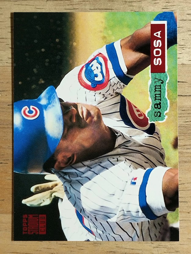 1994 Stadium Club #80 Sammy Sosa
