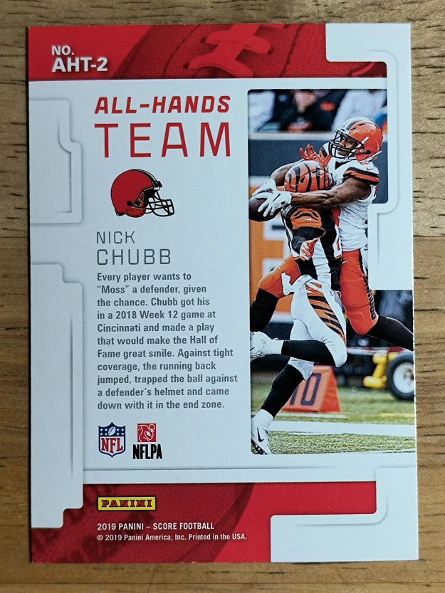 2019 Score All Hands Team #2 Nick Chubb