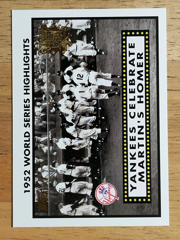 2002 Topps '52 World Series Highlights #52WS2 Billy Martin's Homer 2