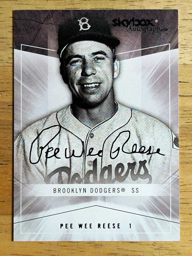 2005 SkyBox Autographics #85 Pee Wee Reese GT
