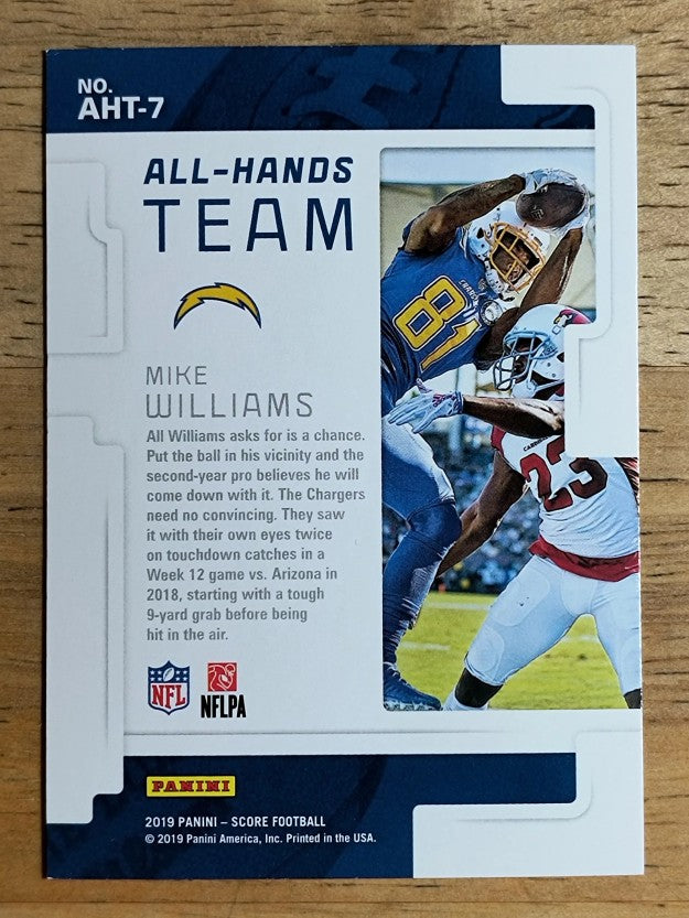 2019 Score All Hands Team #7 Mike Williams