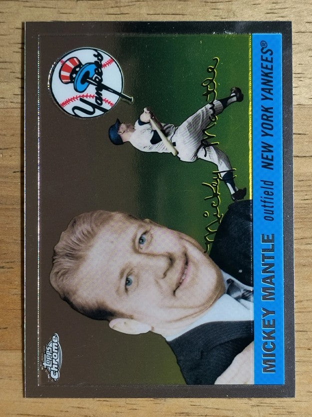 2007 Topps Chrome Mickey Mantle Story #MMS52 Mickey Mantle