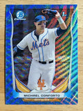 2014 Bowman Chrome Draft Blue Wave Refractors #CDP7 Michael Conforto