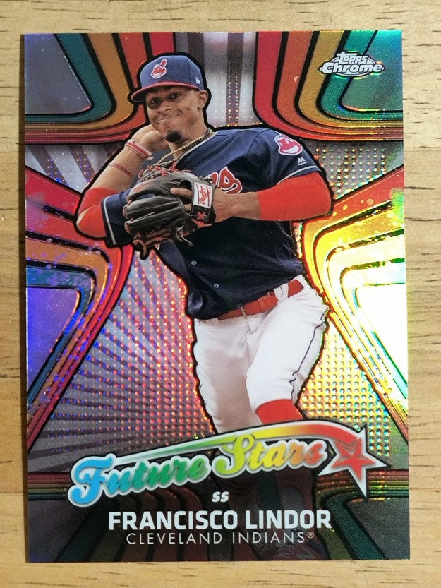 2017 Topps Chrome Future Stars #FS10 Francisco Lindor