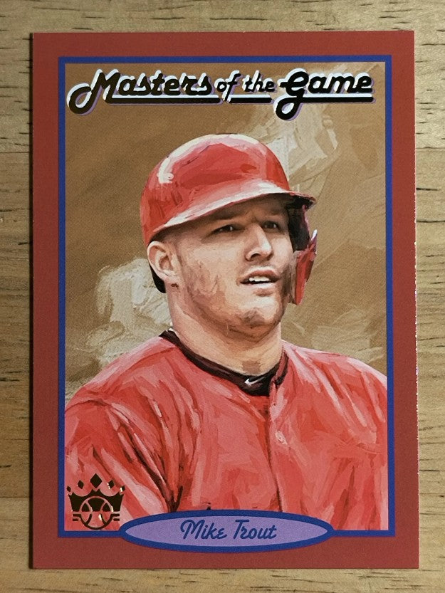 2019 Diamond Kings Masters of the Game #3 Mike Trout