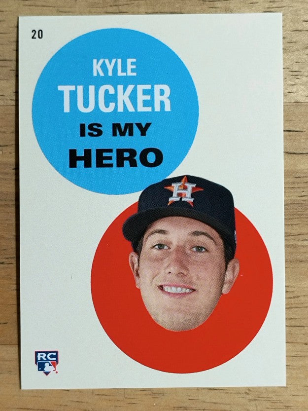 2019 Topps 582 Montgomery '67 Test Stickers #20 Kyle Tucker