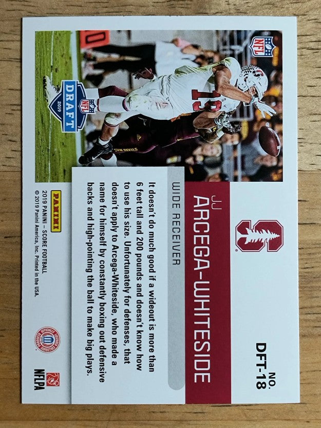 2019 Score NFL Draft #DFT18 JJ Arcega-Whiteside