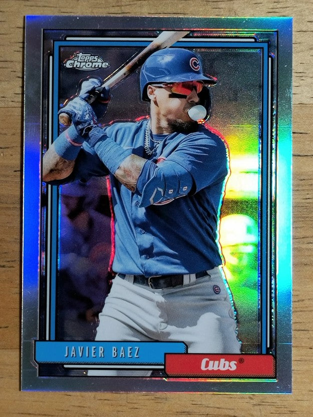 2021 Topps Update '92 Topps Redux Chrome #TC9213 Javier Baez