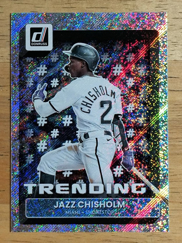 2022 Donruss Trending Rapture #3 Jazz Chisholm