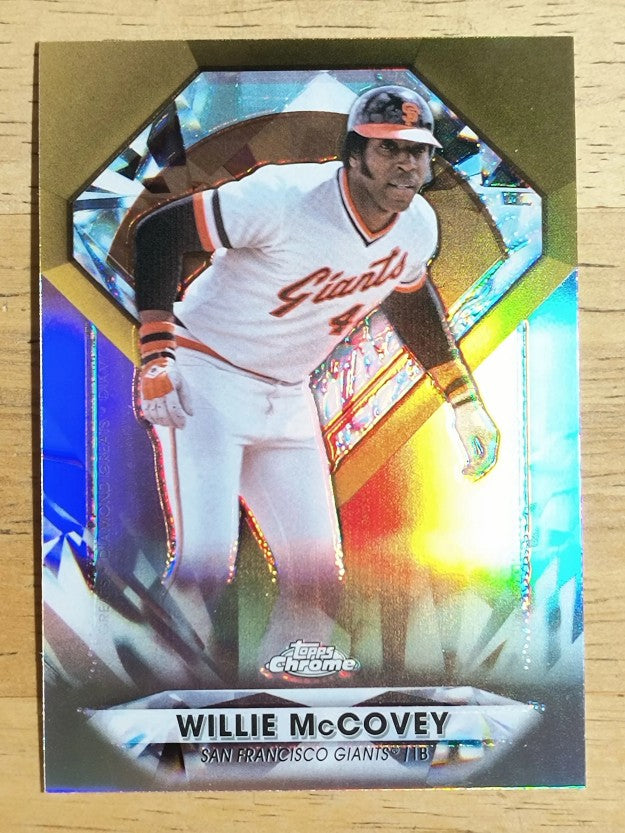 2022 Topps Chrome Update Diamond Greats Die Cuts #DGC46 Willie McCovey