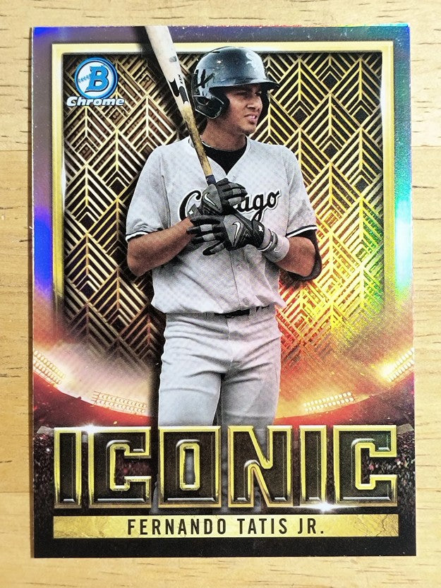 2023 Bowman Chrome Bowman Iconic #BI3 Fernando Tatis Jr.