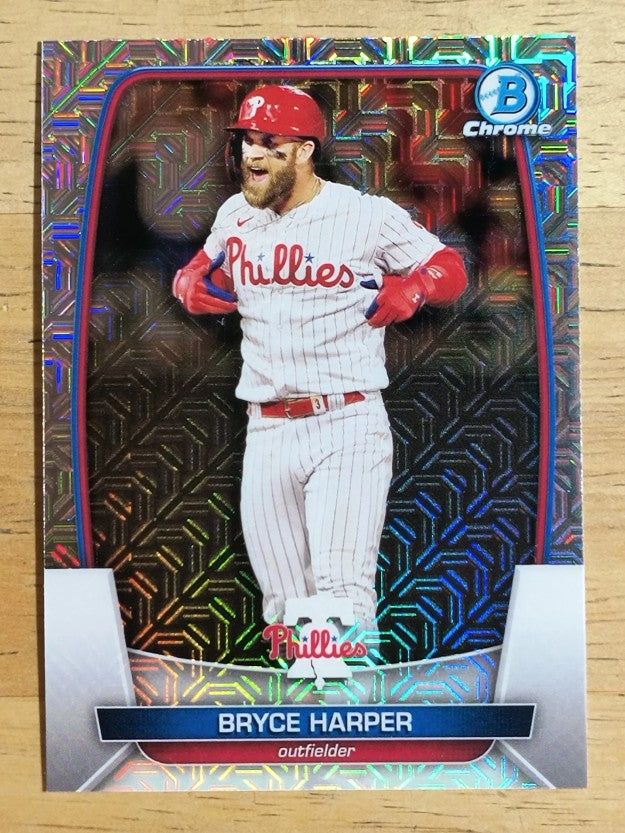 2023 Bowman Chrome Mega Box #24 Bryce Harper