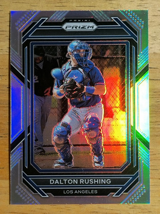2023 Panini Prizm Prizms Silver #158 Dalton Rushing
