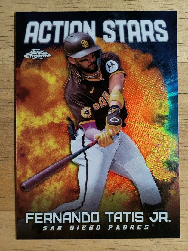 2023 Topps Chrome Update Action Stars #ASC18 Fernando Tatis Jr.