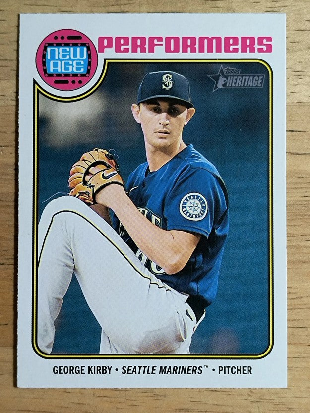 2023 Topps Heritage New Age Performers #NA1 George Kirby