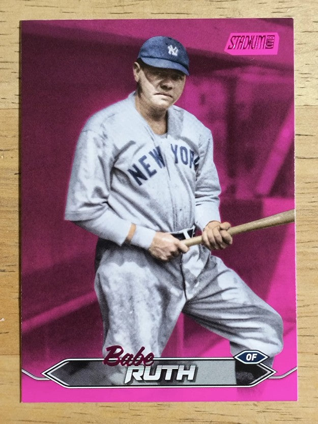 2024 Stadium Club Pink Foil #171 Babe Ruth