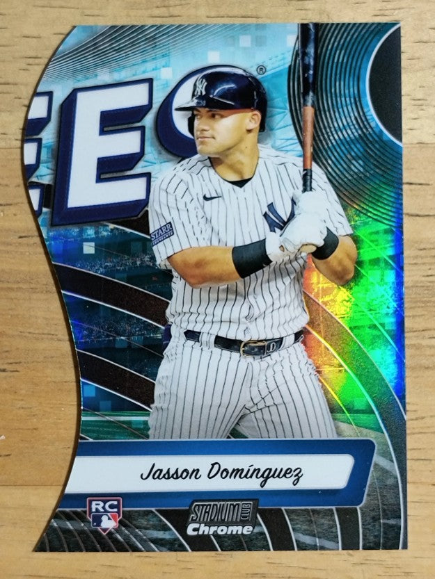2024 Stadium Club Triumvirates #TRI9 Jasson Dominguez