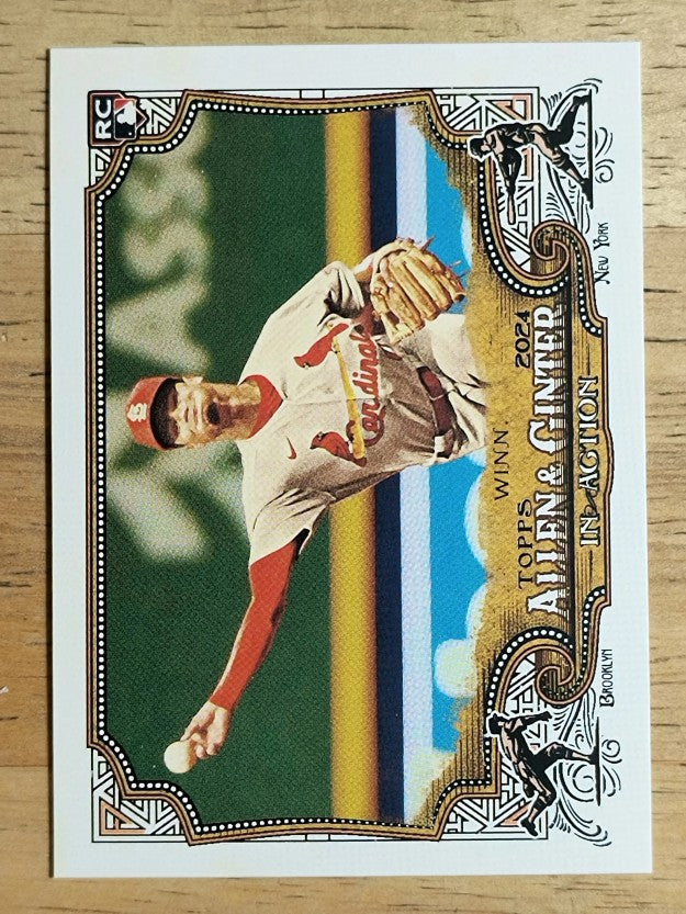 2024 Topps Allen and Ginter In Action #IA12 Masyn Winn