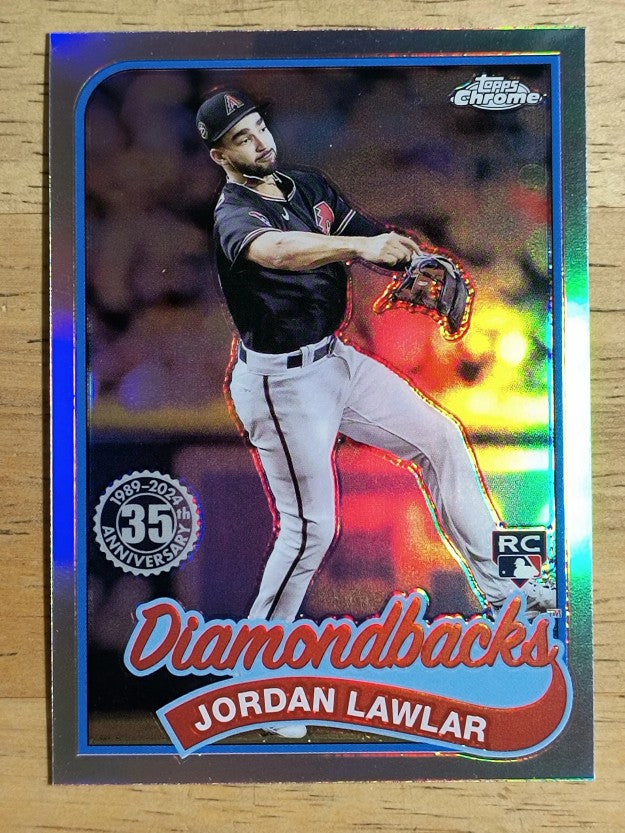 2024 Topps Chrome '89 Topps #89CB14 Jordan Lawlar