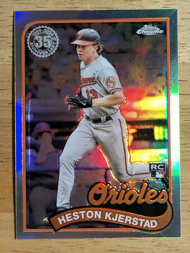 2024 Topps Chrome '89 Topps #89CB18 Heston Kjerstad