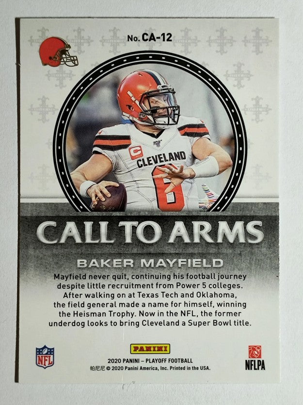 2020 Playoff Call to Arms #12 Baker Mayfield