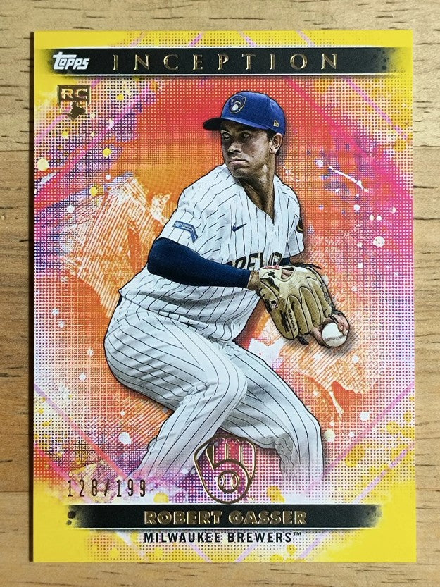2024 Topps Inception Yellow #3 Robert Gasser