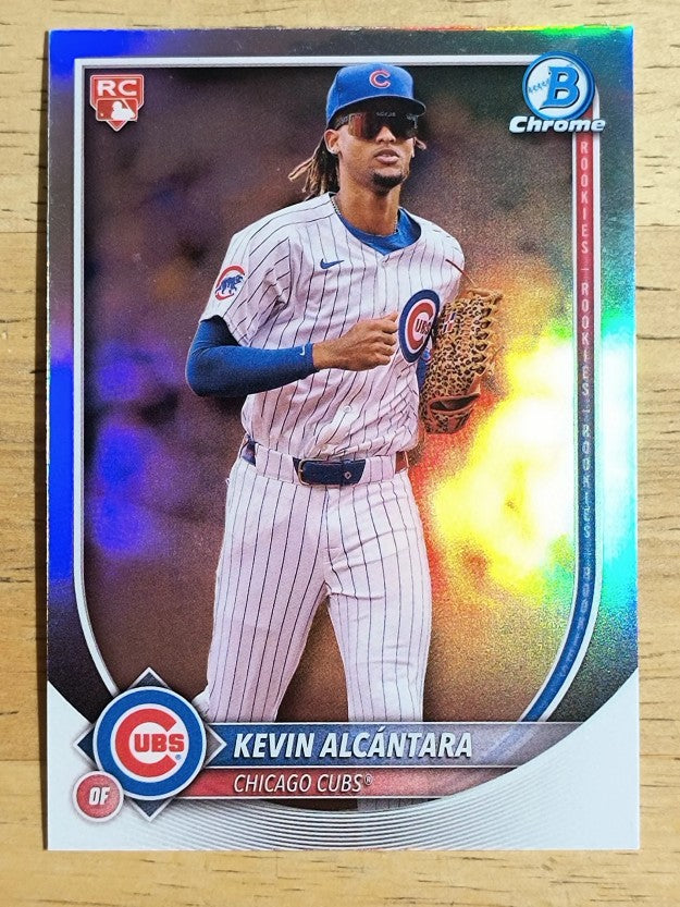 2025 Bowman Chrome Red Rookie Logo #95 Kevin Alcantara