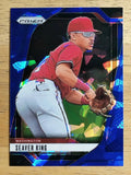 2025 Panini Prizm Prizms Blue Ice #282 Seaver King