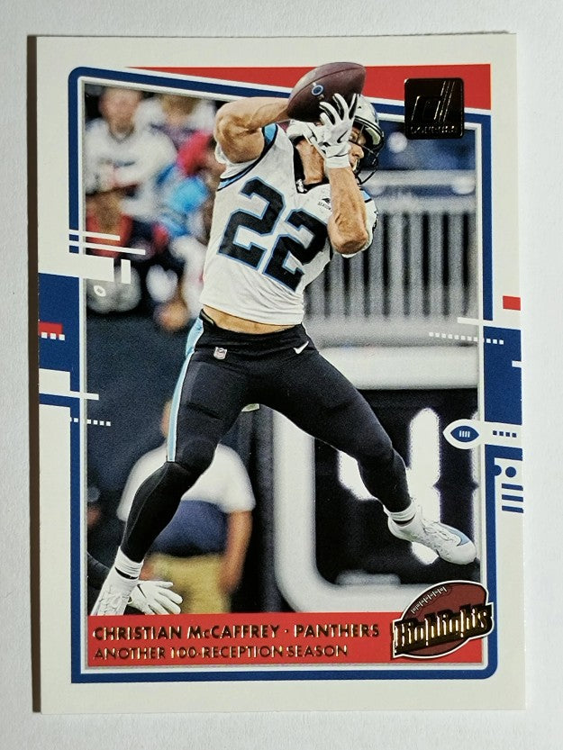 2020 Donruss Highlights #3 Christian McCaffrey