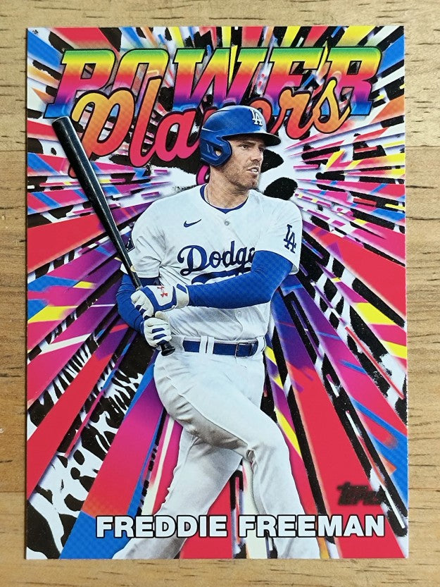 2025 Topps Celebration Power Players #PP24 Freddie Freeman (NM)