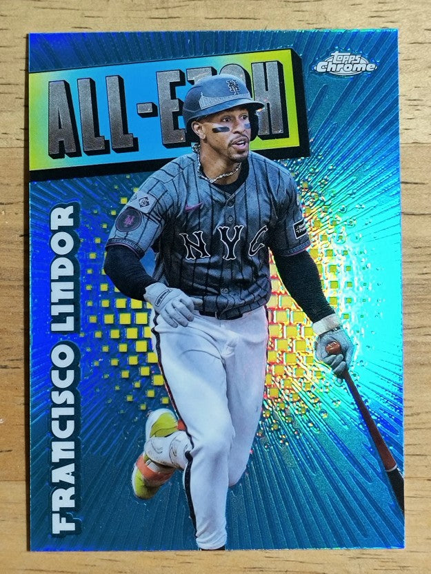 2025 Topps Chrome All Etch #CAE10 Francisco Lindor