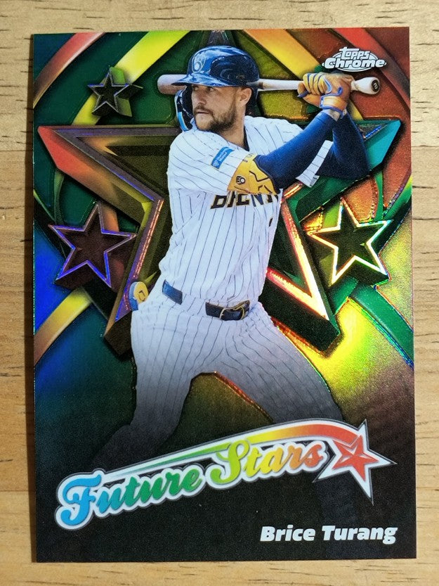 2025 Topps Chrome Future Stars #FS17 Brice Turang