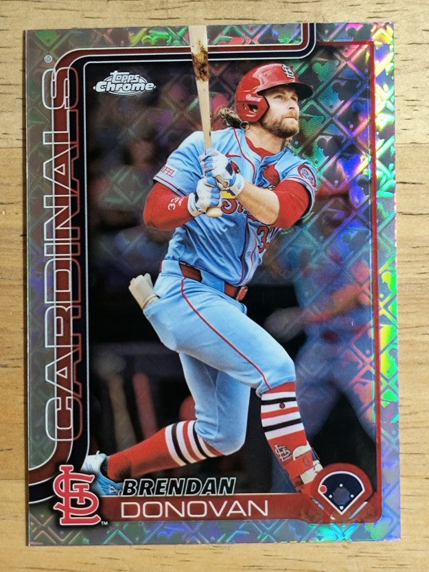 2025 Topps Chrome Logofractor #233 Brendan Donovan