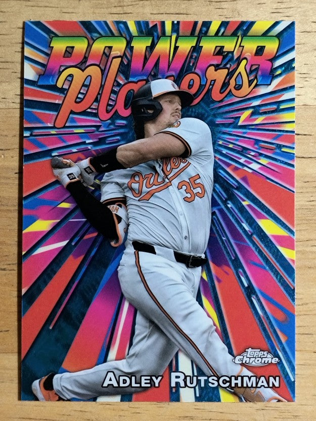 2025 Topps Chrome Power Players #PP5 Adley Rutschman