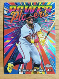 2025 Topps Chrome Power Players #PP7 Ronald Acuna Jr.
