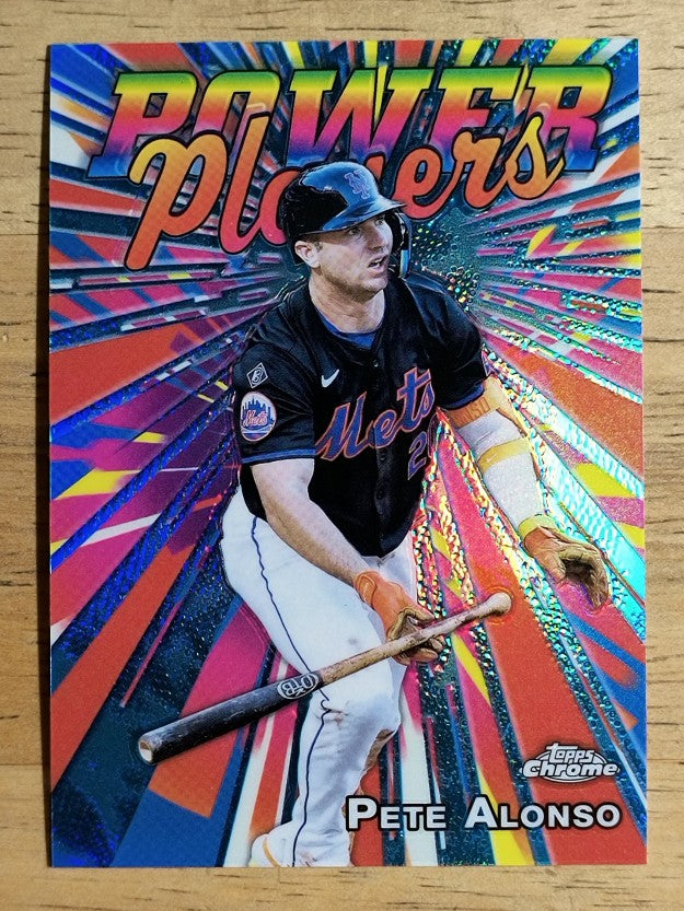 2025 Topps Chrome Power Players #PP12 Pete Alonso