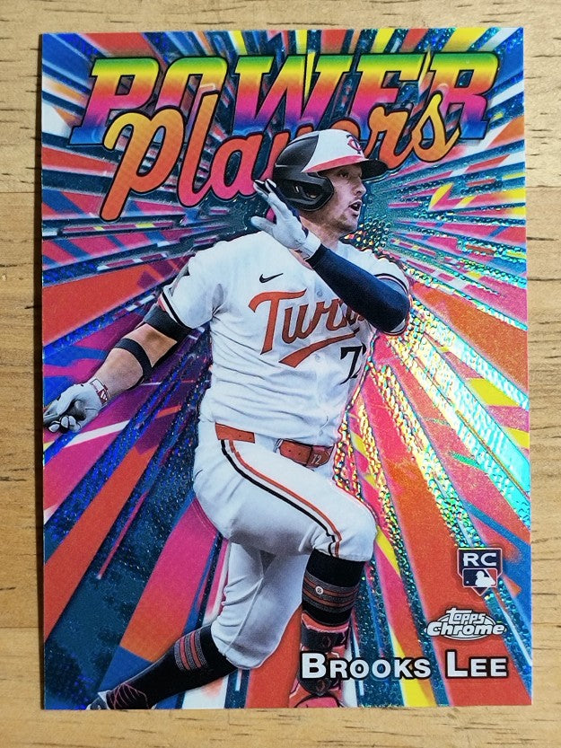 2025 Topps Chrome Power Players #PP23 Brooks Lee