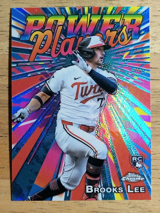 2025 Topps Chrome Power Players #PP23 Brooks Lee