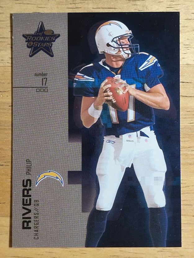 2007 Leaf Rookies and Stars Silver #98 Philip Rivers (NM)
