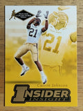 2007 Press Pass SE Insider Insight Collectors Series #II12 Calvin Johnson