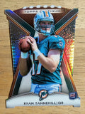 2012 Topps Platinum Rookie Die Cut #PDCRT Ryan Tannehill