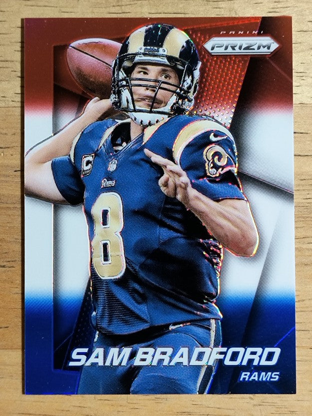 2014 Panini Prizm Prizms Red White and Blue #167 Sam Bradford