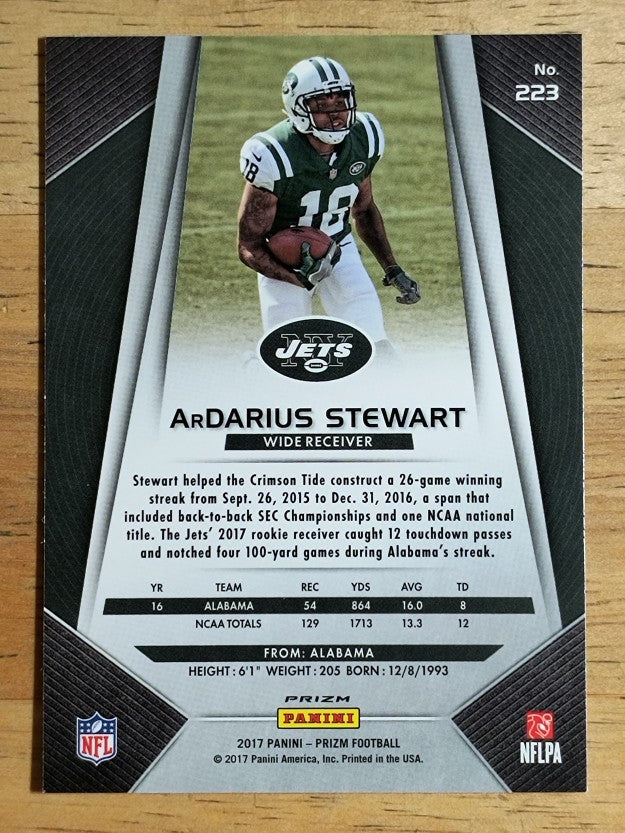 2017 Panini Prizm #223 ArDarius Stewart RC
