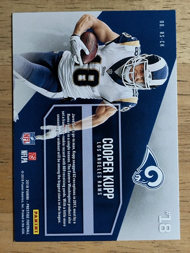 2018 Prestige Rising Stars #3 Cooper Kupp