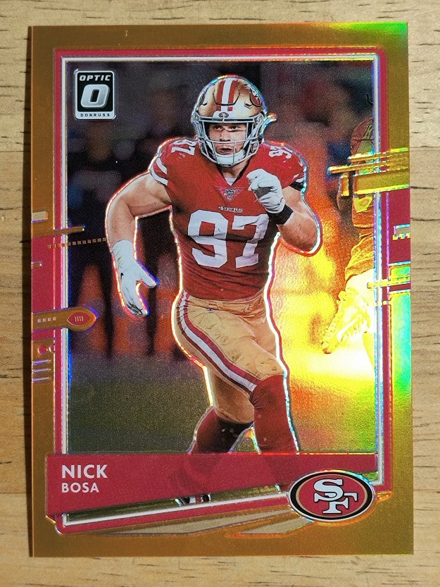 2020 Donruss Optic Orange #88 Nick Bosa