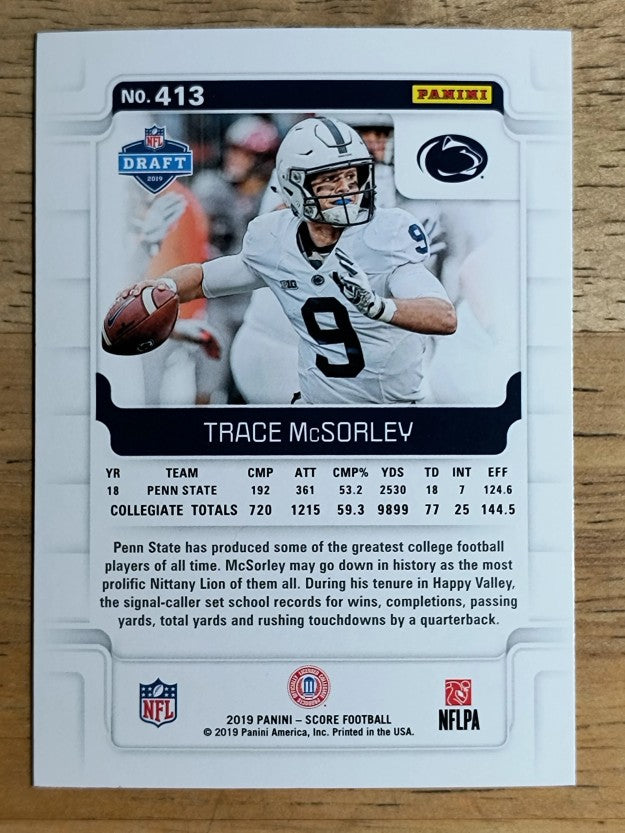 2019 Score #413 Trace McSorley RC